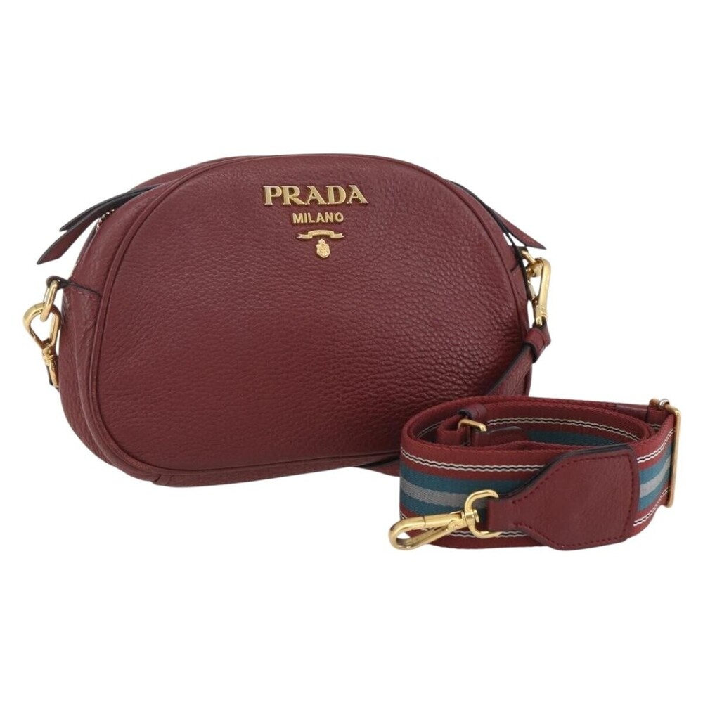 Prada Dual Strap Vitello Daino Small